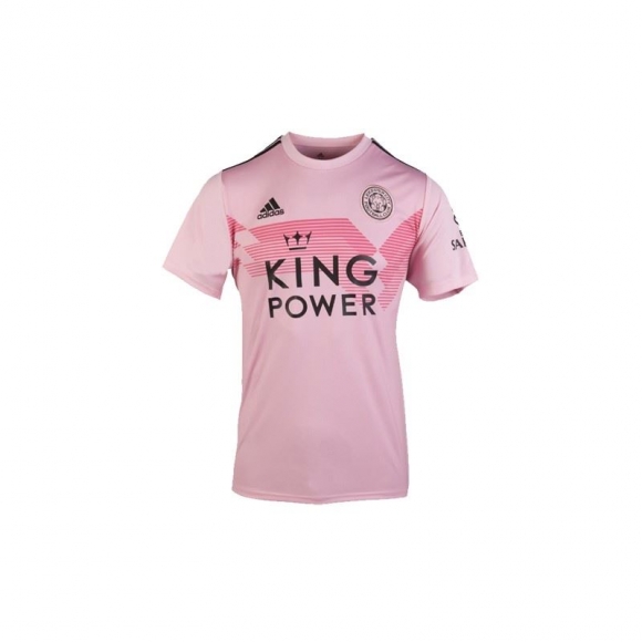 Men's Leicester City Away Pink Custom Soccer Jersey Shirt